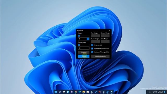 Windows 11 taskbar customization | Rounded tb Installation, Accent Color Changing 🤩 смотреть онлайн