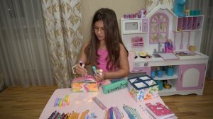 Собираю пенал в школу Bback to school Victoria kids