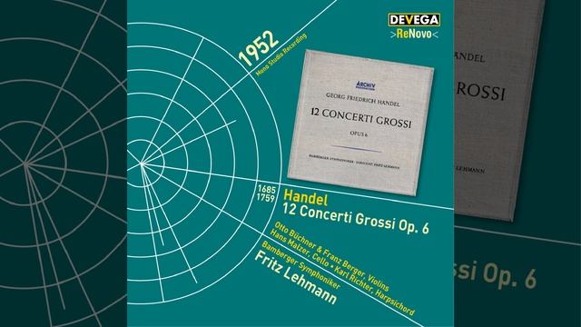 12 Concerti grossi, Op. 6, Concerto Grosso No. 2 in F Major, HWV 320: II. Allegro смотреть онлайн