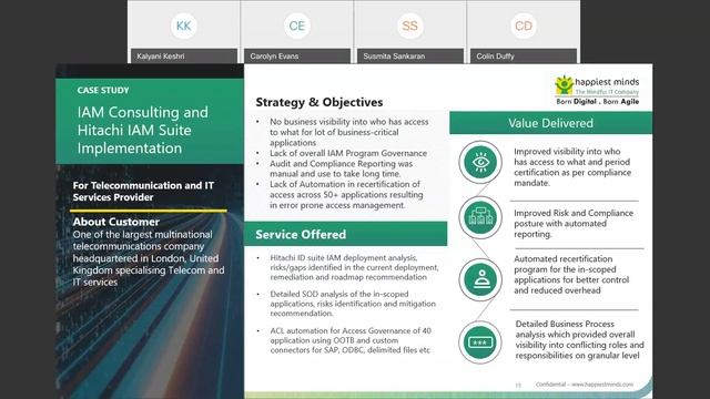 Webinar: IAM Implementation Strategy Roadmap: Disparate Leading Solutions or Unified IAM Suite