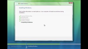 Installing Windows Vista build 5920