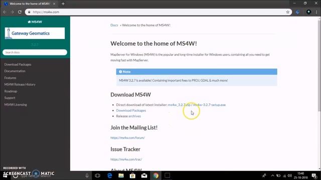 How to install MapServer on Windows (MS4W) смотреть онлайн