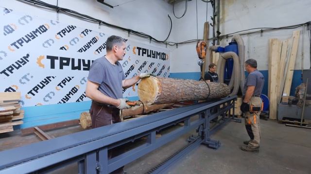 Бревнопильный станок Триумф 16п480