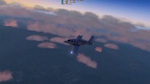 X-Plane 11 - Enhanced Cloudscapes free pluggin (BEFORE) Testing default clouds (PART 1)