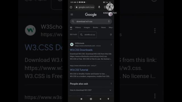 How to download w3.css file/ w3 css framework