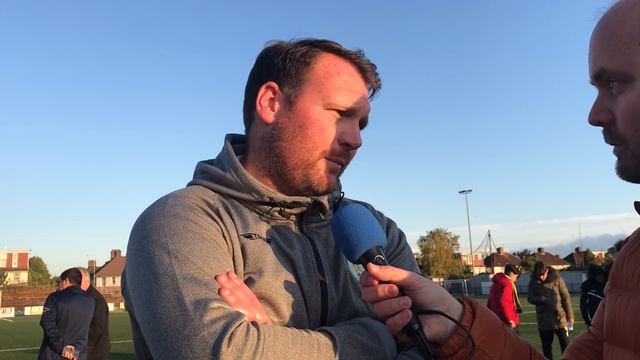 Darren Sarll speaks following Haringey Borough abandonment