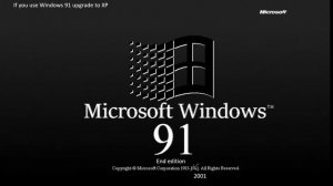 Windows 91 end edition