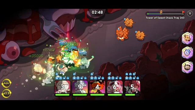 Tower of sweet Chaos Tray 243 Season 16 Cookie Run Kingdom