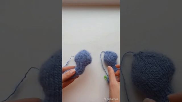 Rabbit's legs (Ножки кролика) - Rabbit knitting pattern смотреть онлайн