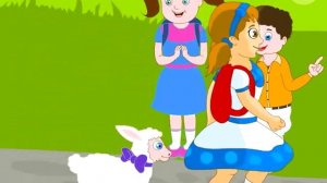 Mary had a Little Lamb with English Subtitles - Nursery Rhymes | Kids Rhymes