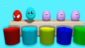 10 hour video for Kids. Learn color with wooden toys for children. Numbers 3D cartoon characters