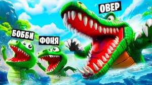 КРОКОДИЛЫ ГИГАНТЫ! СИМУЛЯТОР КРОКОДИЛА В ROBLOX