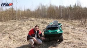 Большой(полный) обзор мотобуксировщика РОСТИН