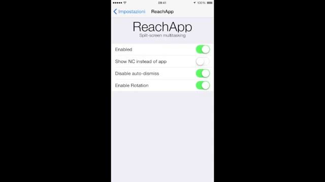 ReachApp Multi Windows Tweak Cydia