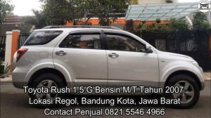 HARGA MOBIL BEKAS TOYOTA RUSH 70 JUTAAN ! SIAP GAS, BODY MULUS, DAN PAJAK HIDUP