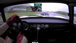 Incredible 7-way Aston v Ferrari v Jaguar battle