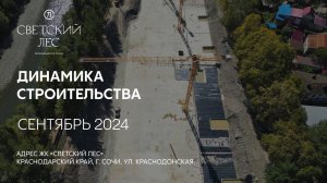 ГК ТОЧНО - ЖК «СВЕТСКИЙ ЛЕС» сентябрь 2024