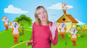Five Little Monkeys Song на Русском - Песенка про пять обезьянок Детские песни Левий Лев
