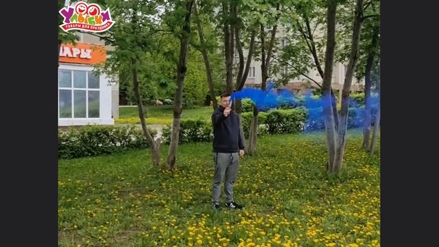 JF DM60G Факел дыма голубой 60 секунд (ДЖОКЕР) смотреть онлайн