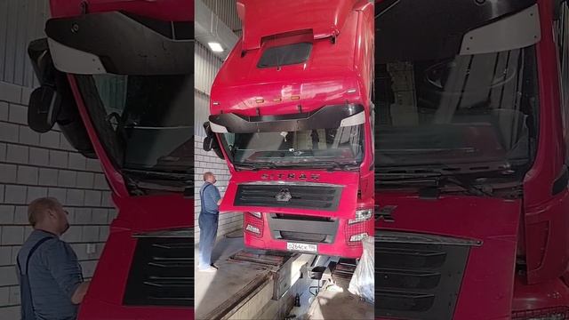 Всегда боюсь этот момент) #дальнобой #truck #тягач #sitrak #truckdriver #кабина #дальнобойщики