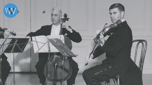 Beethoven String Quartet in F Minor Op 95 - lV Larghetto espressivo - Allegretto agitato - Juilliar смотреть онлайн