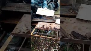 Самодельный дровокол