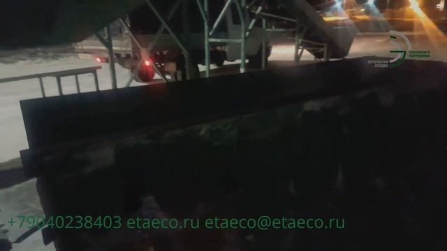 Быстросборная мобильная сортировочная линия МСЛ для твердых бытовых отходов (ТБО) 20 000 тонн в год