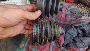 Замена пыльника ШРУС Додж Караван. Мини отчёт для памяти