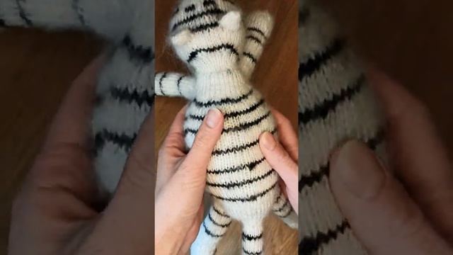 Tiger's details (Детали тигра).Tiger knitting pattern смотреть онлайн