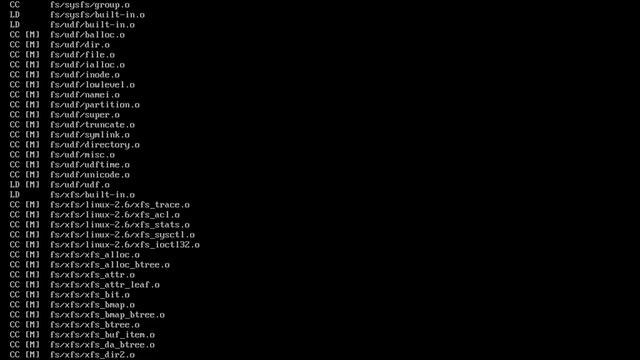 Compile & Install CRUX Iinux kernel