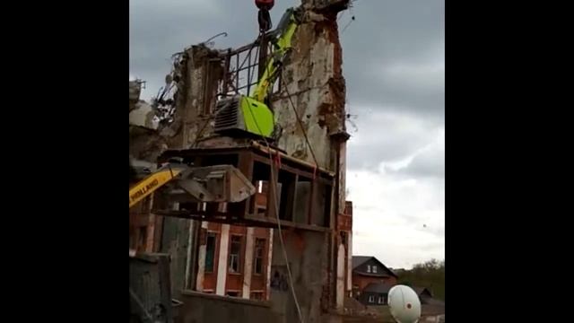 Снос сооружений.