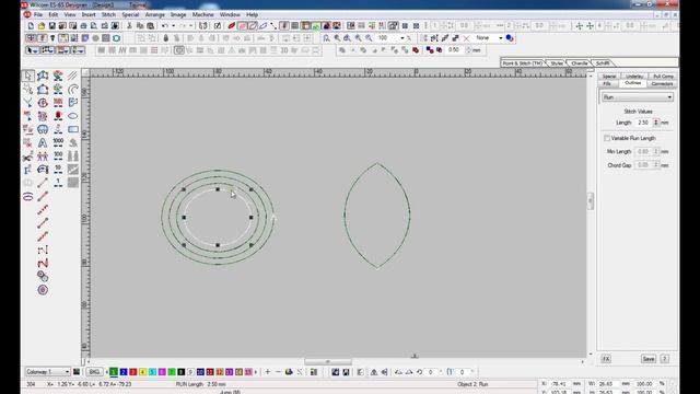 Offset Object | Embroidery Design | Machine Embroidery Design useful tools | wilcom software