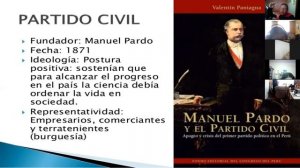 GOB. MANUEL PARDO y LAVALLE 1872-1876 - DR. CESAR GERARDO URIBE HUAMANI - URIBE S  SCHOOL