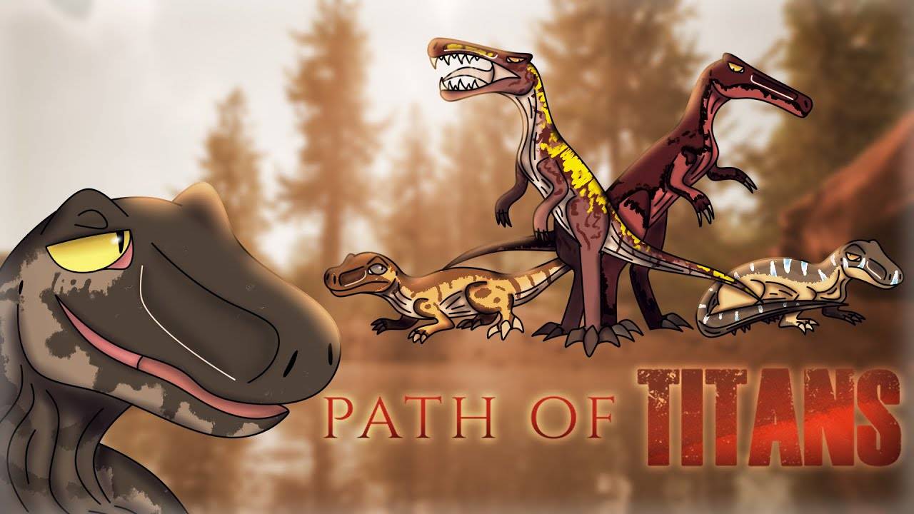 Path of Titans Два брата ИГУАНОДОНА