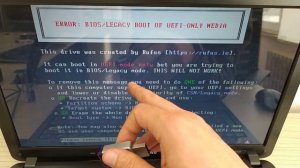 Error Bios Legacy Boot of uefi only media HATASI NEDEN OLUR ÇÖZÜM YÖNTEMLERİ | FORMAT HATASI