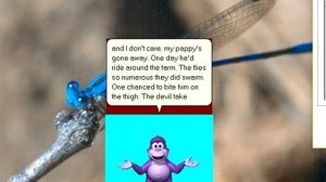 Bonzi Buddy - Blue -Tail Fly