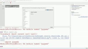 ГАЙД "Thonny - установка pygame"
