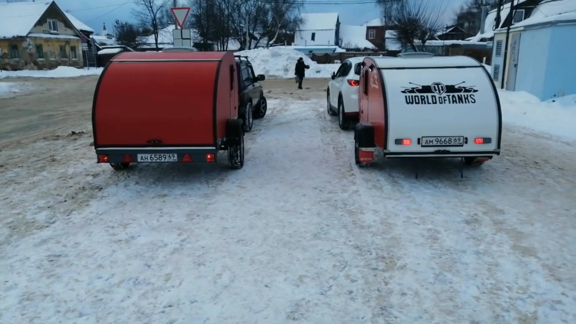 Туристический прицеп своими руками «Турист» Часть 9: Сравнение комплектации. смотреть онлайн