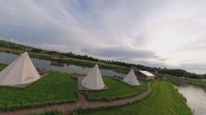 В Санкт-Петербург на частном поезде "Мегаполис" на выходные. Красивейший глэмпинг на острове.