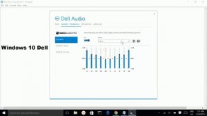 Windows 10 Dell Sound Equalizer