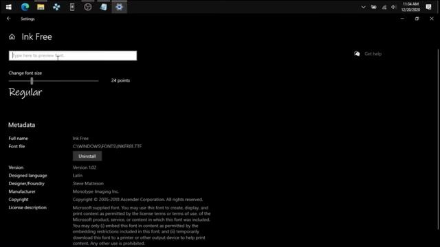 How to Change Font in Windows 10 2021
