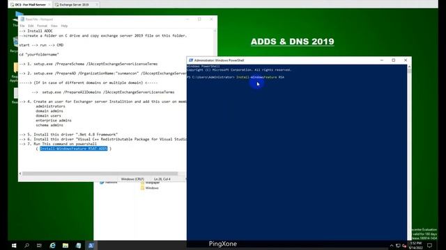 Install Microsoft Exchange Server 2019 with AD Step By Step | Exchange Server 2019 Setup смотреть онлайн