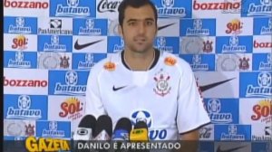 Apresentação Danilo no Corinthians