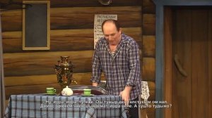 Анонс спектакля "Ойырледа? Огына ойырло!" с субтитрами на марийском языке.