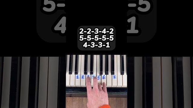 Rockabye Piano Tutorial (Part 1/2) #shorts