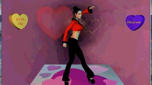 FunkyFlo / copy that floppy / powered by Wild Tangent VDay Dancer Winamp Plugin (win98)