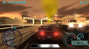 Midnight Club LA Remix on PC Gameplay (PSP Emulator)