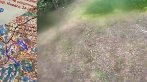 ПФО в Ижевске, лонг 12.2 км. Болота, длинные гоны, выбор вариантов (Headcam orienteering №35)