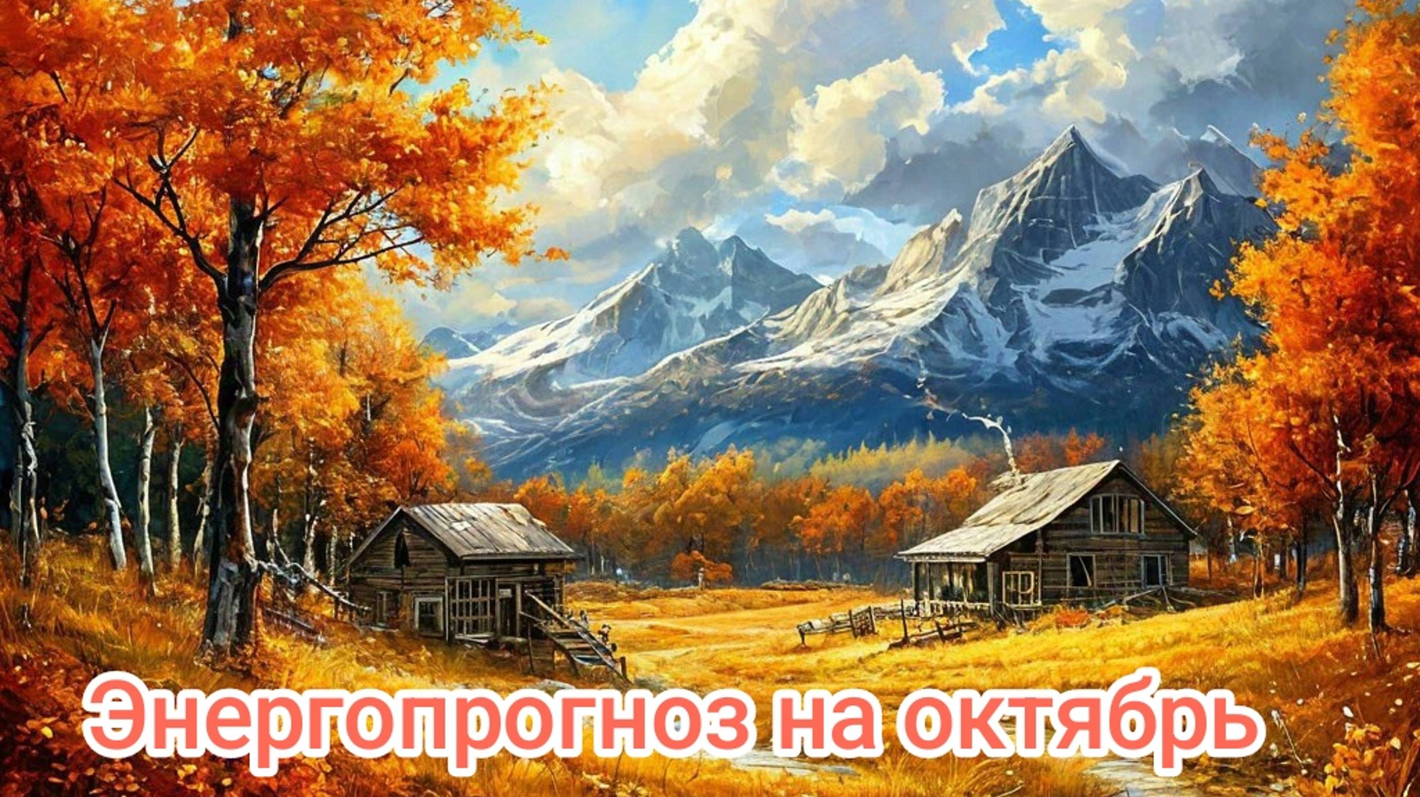 Энергопрогноз на октябрь. Основные тенденции октября и до конца 2024 года
