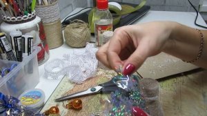 Новогодний венок! Мастер класс!